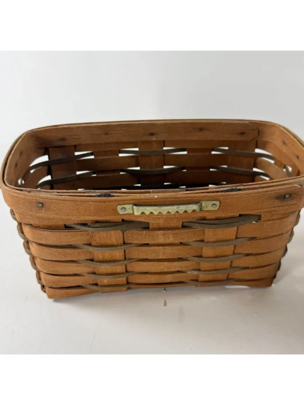 Longaberger 3 Handwoven Baskets Discovery Basket & 2 Accessory Baskets Ohio USA